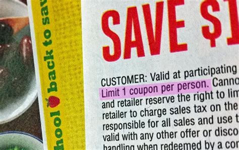 How To Understand The Fine Print On Coupons The Krazy Coupon Lady