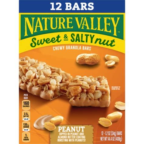 Nature Valley Whole Grain Peanut Sweet And Salty Nut Chewy Granola Bars
