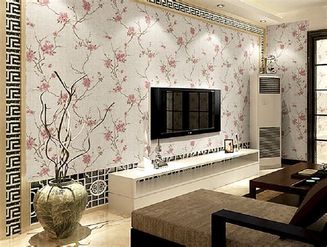 17 Contoh Wallpaper Dinding Ruang Tamu Elegan RUMAH IMPIAN