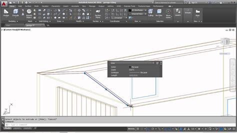 Autocad Modeling A 3d Object Garage Tutorial For Beginners Part 3