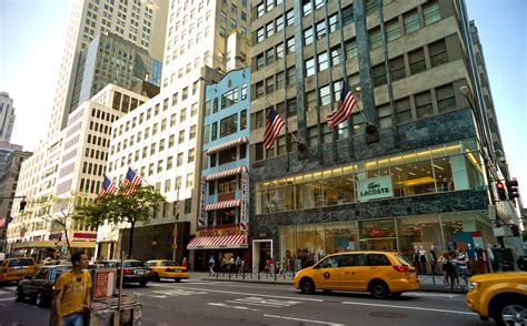 The Heart Of Fifth Avenue Shopping Edges To The South The New York Times