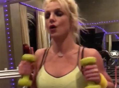 Britney Spears Shares Photos From When She Burnt Down Her Gym In
