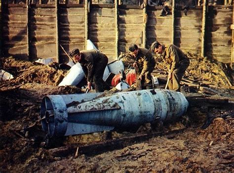 The Blitz Unexploded Bomb London 1943 War Photography World War I