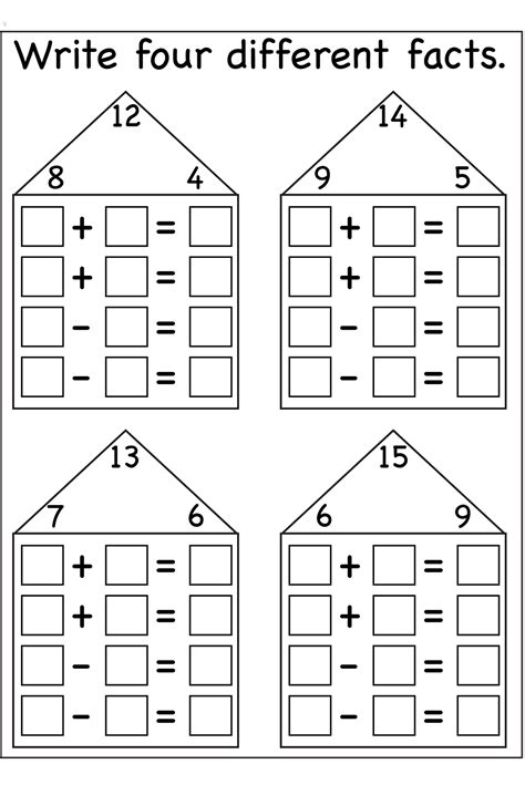 Fact Families Addition