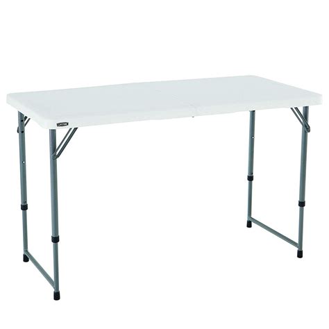 Adjustable Folding Utility Table Useful Tools Store