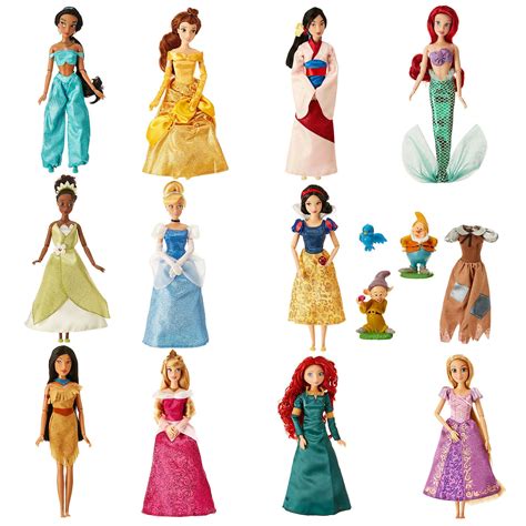 Product Image Of Disney Princess Classic Doll Collection T Set 1