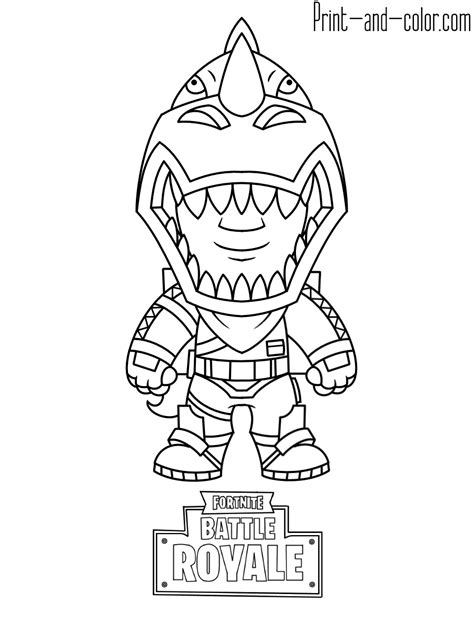 All of the pages are free to download. Fortnite coloring pages | Print and Color.com