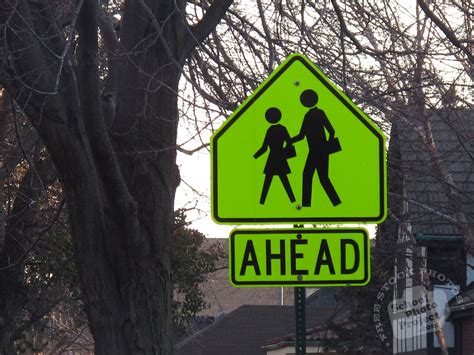 Traffic Sign Free Stock Photo Image Picture School Ahead Sign