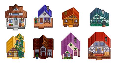 Pixel Art Rpg Houses