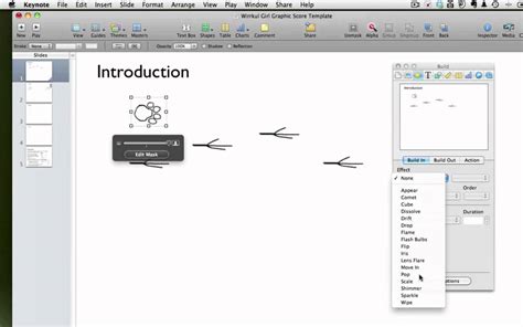 Animations In Keynote 09 Tutorial Youtube