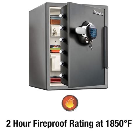 Sentrysafe 2 Cu Ft Fireproof And Waterproof Floor Safe With Electronic