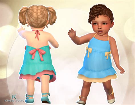 Summer Days Dress For Infants By Kiarazurk From Patreon Kemono