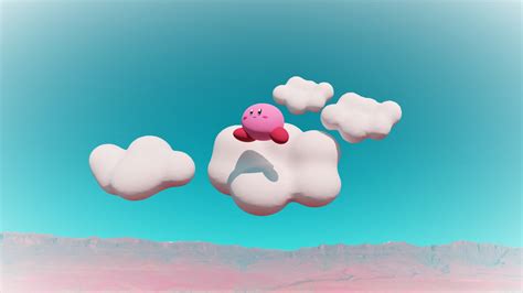 Kirby In The Clouds On Behance