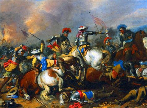 Brutal Melee Battle During The Thirty Years War By Jacques Courtois