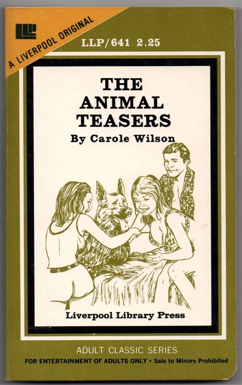 The Animal Teasers By Carole Wilson 1977 Liverpool Library Press Adult