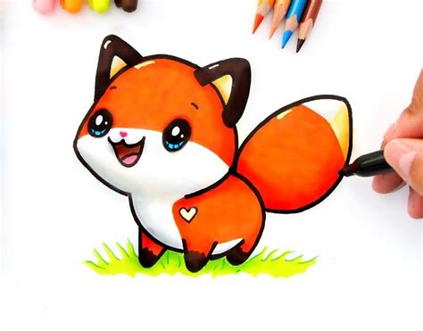Como Fazer Desenhos Kawaii 2022 Cute Kawaii Drawings Cute Animal