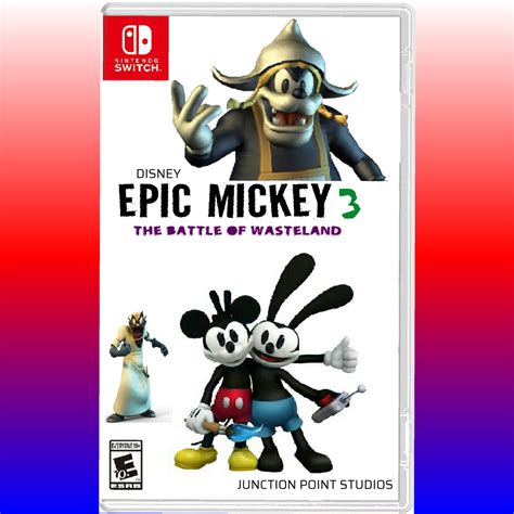 Disney Epic Mickey 3 The Battle Of Wasteland Video Game Fanon Wiki