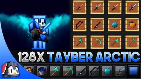 Taybers Arctic 128x Mcpe Pvp Texture Pack Fps Friendly Youtube