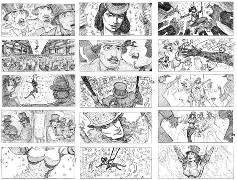 Storyboard Examples For Film Storyboard Ideas David Russell Moulin Rouge Storyboard