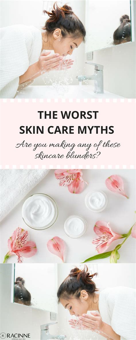 The Worst Skin Care Myths There Are A Lot Of Skin Care Misconceptions