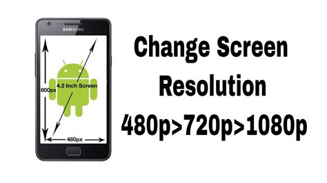 Change Screen Resolution In Any Android Root Youtube