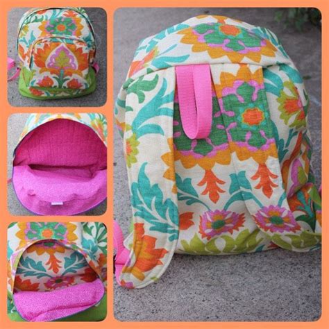 Minni Mini Backpack Pdf Sewing Pattern Etsy Backpack Pattern Pdf