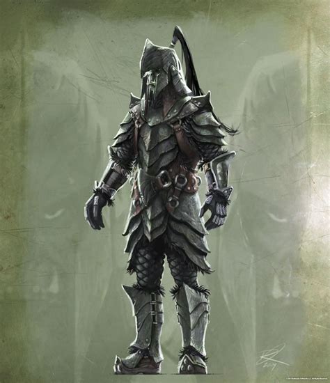 Orcish Armor Skyrim Skyrim Concept Art Skyrim Art Elder Scrolls V