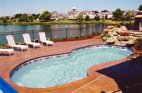 Continue until the entire pool is painted with the gel. Inground Fiberglass Pools : Fully Installed, Pool Kits ...