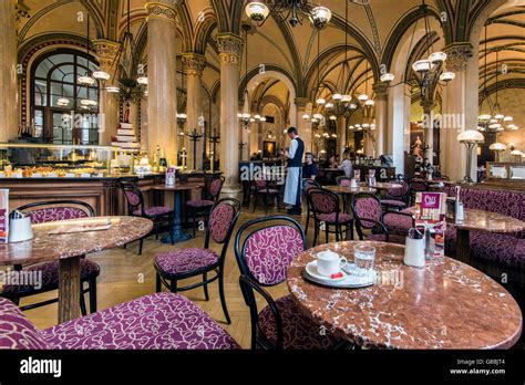 The Historic Cafe Central Vienna Austria Stock Photo Alamy