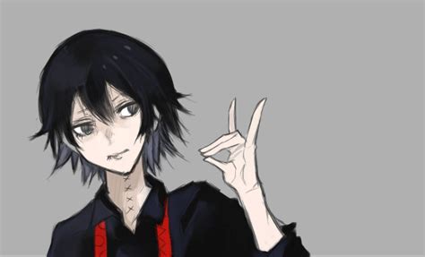 Juuzou Suzuya Black Haired Daraensuzu Tokyo Ghoul Anime Tokyo Ghoul