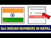 How To Get Indian Phone Number Easily & Fast In 2020 - YouTube