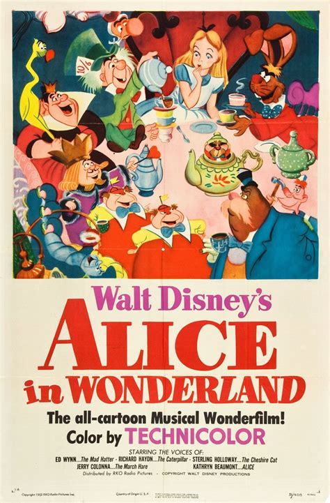 Alice In Wonderland 1951 On Moviepedia Information Reviews Blogs
