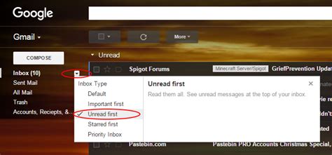 Hiding Read Messages In Gmail Web Applications Stack Exchange