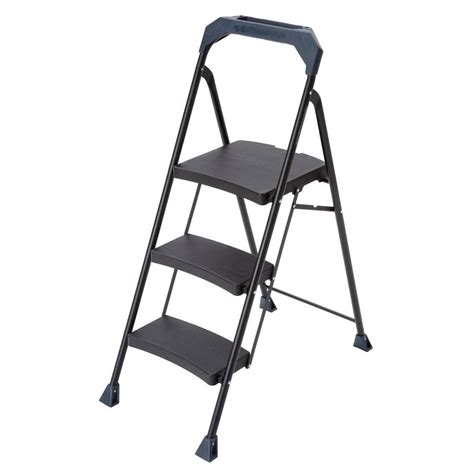 Gorilla Ladders 3 Step Steel Ladder With 250 Lb Load Capacity Type I