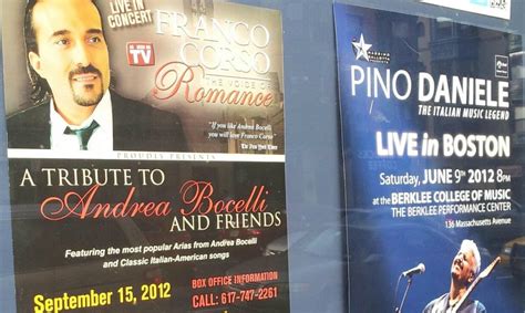 Berklee Performance Center Franco Corso The Voice Of Romance