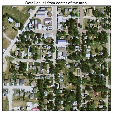 Aerial Photography Map of Lawton, IA Iowa
