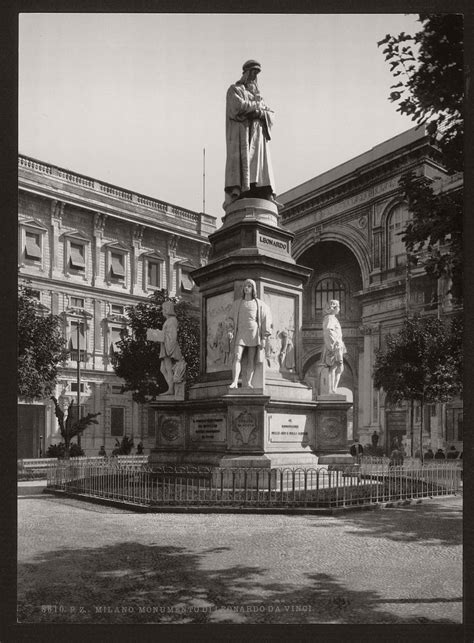 Historic Bandw Photos Of Milan Italy 19th Century