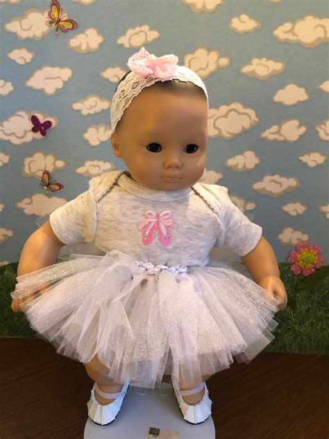 Ballerina Baby Doll Outfit Se Adapta A Muñecas Como Bitty Baby Etsy