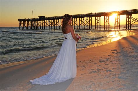 Your Florida Sunset Beach Wedding Sunset Beach Weddings Beach Bride