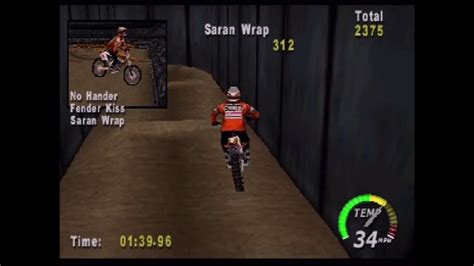 Excitebike 64 Stunt Course Mode Actual N64 Capture Youtube
