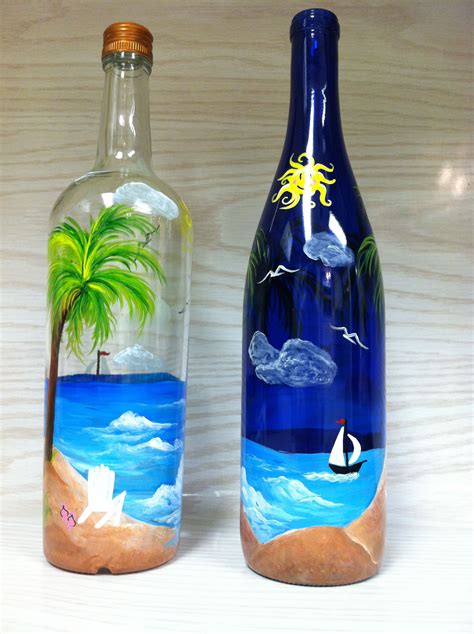 Glass Bottle Painting Ideas For Beginners