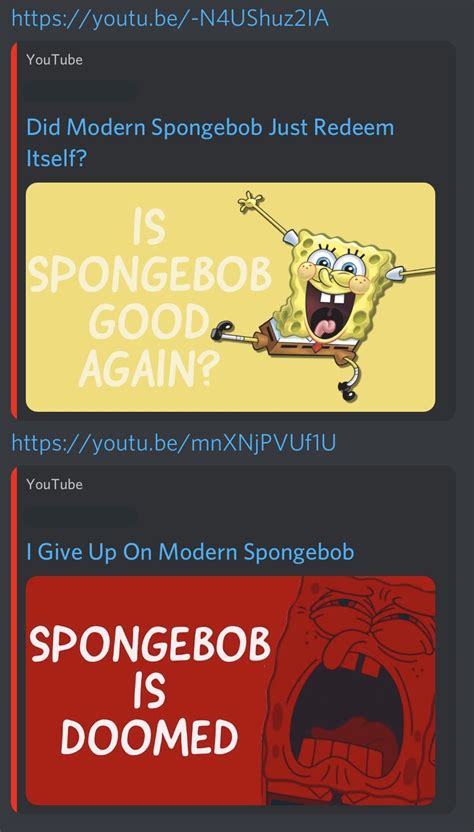 The Amazing Spongebob Fandom On Twitter The Duality Of Man Submitted
