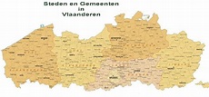 Vlaanderen - Steden & Gemeenten