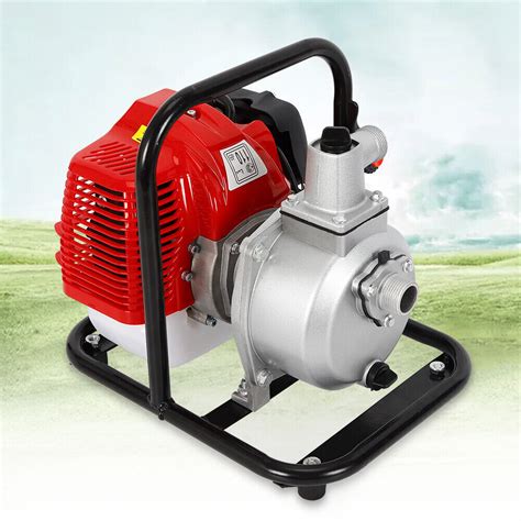 2 Stroke Gasoline Water Transfer Pump With 17hp 43cc Engine Irrigation