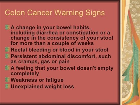 Colon cancer is one of the most common cancers in both men and women. Unexplained Weight Loss And Colon Cancer - designstudionews