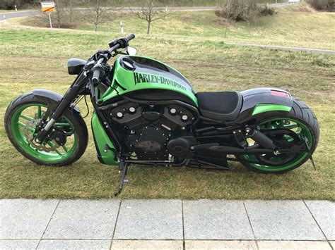 Harley Davidson V Rod Green Hell By 69customs