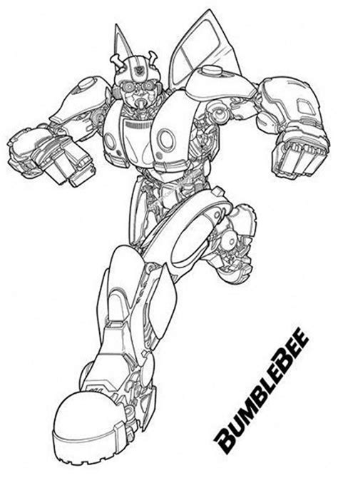 Free Easy To Print Transformers Coloring Pages Bee Coloring Pages