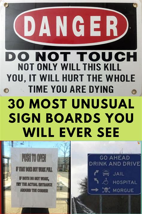 30 Most Unusual Sign Boards You Will Ever See