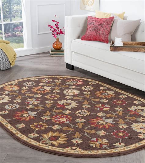 Bliss Rugs Destry Transitional Indoor Oval Area Rug