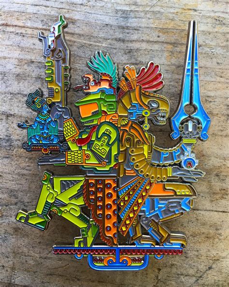 This Listing Is For The Nickel Plated Gods Among Halo Pin By Ronin